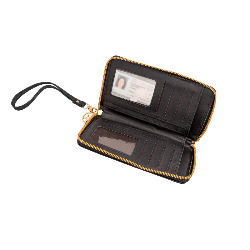 Compact Chic Wallet (black)